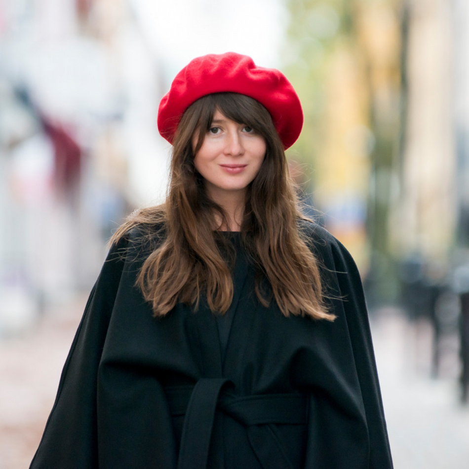Amelie Wool Beret  